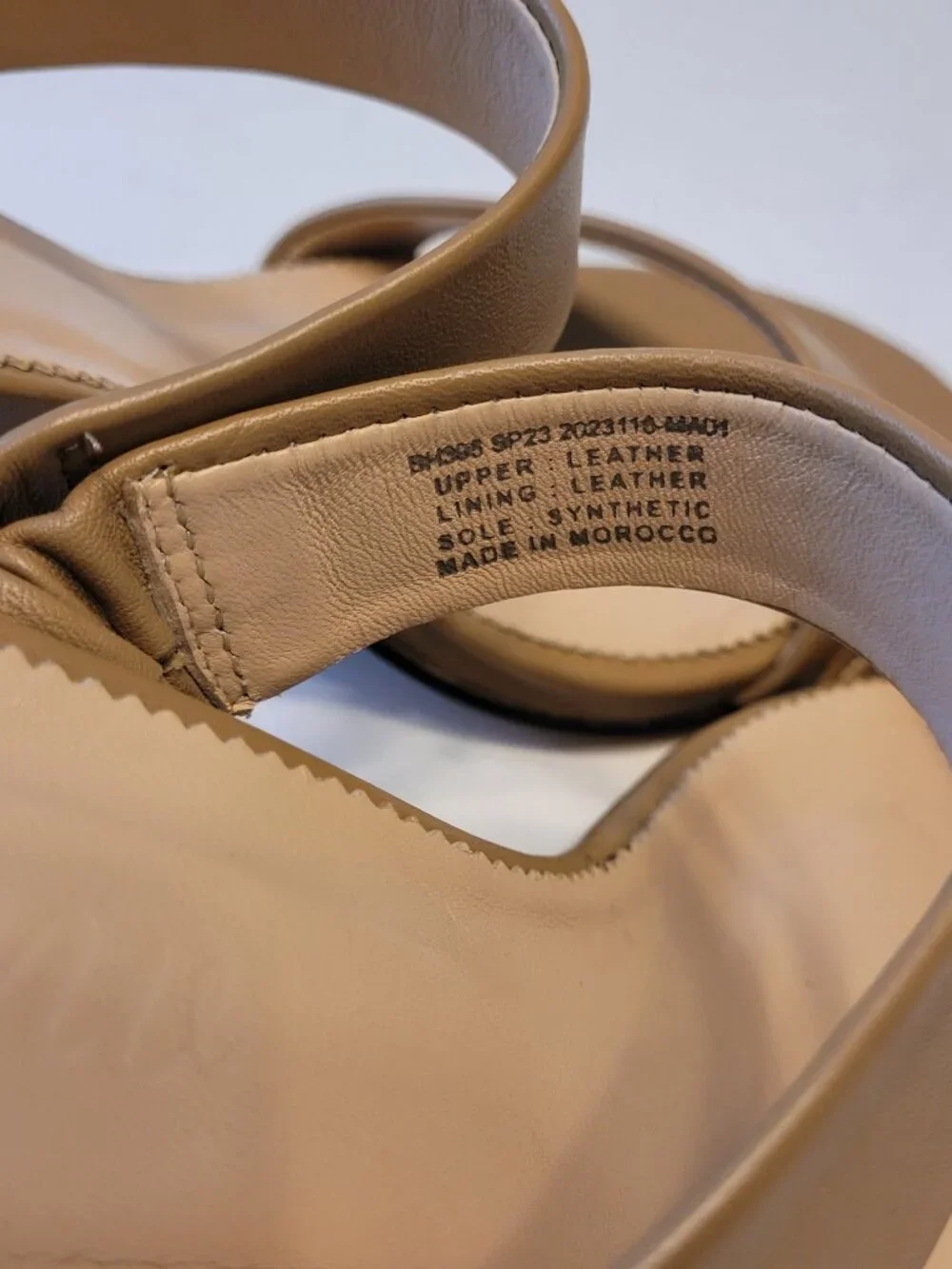 J. Crew Lucie Double Strap Strap Block Heel Sandal in Light Camel